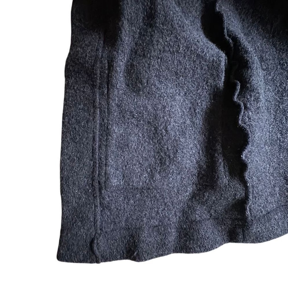 ARITZIA WILFRED Extra Fine Merino Wool Charcoal Gray Cardigan w/Pockets XS-M EUC - Picture 14 of 14
